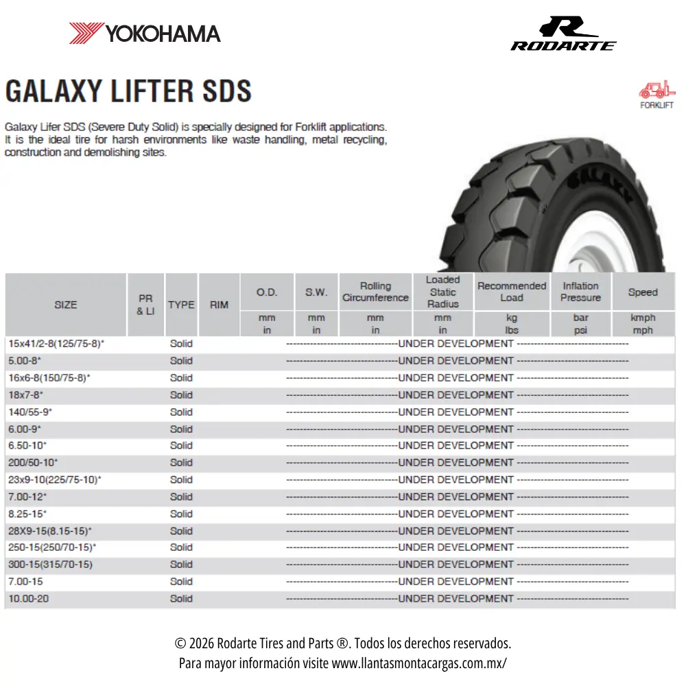 Galaxy Lifter SDS